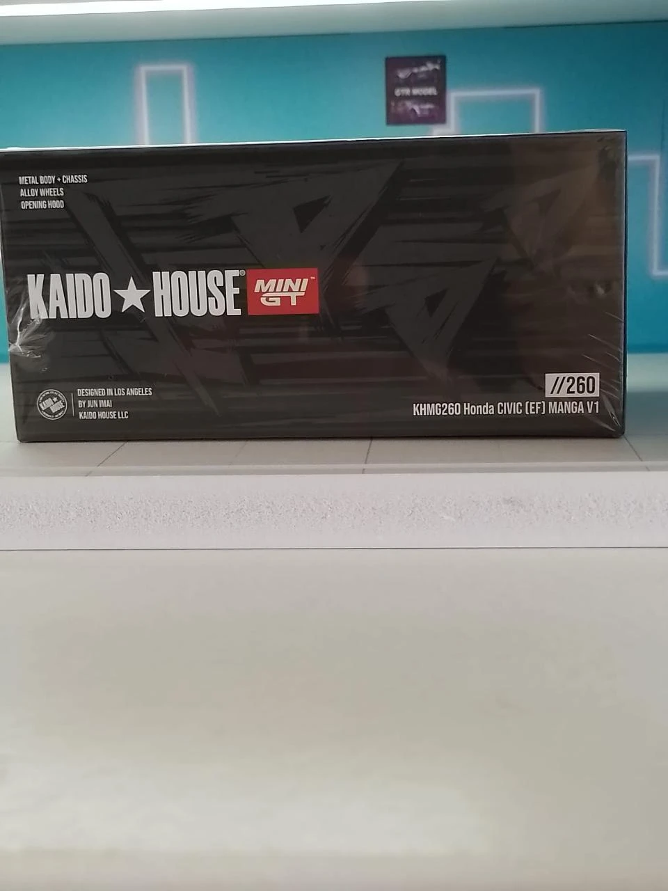 Kaido House 1/64 KH260 Honda Civic (EF) Manga V1 - NOVO/LACRADO – photo 3